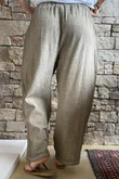 Loom & Thread Pin Tuck Pant Washed Earth /41=